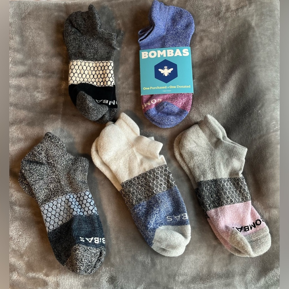 Bombas Women’s Socks Size Medium 8-10 1/2